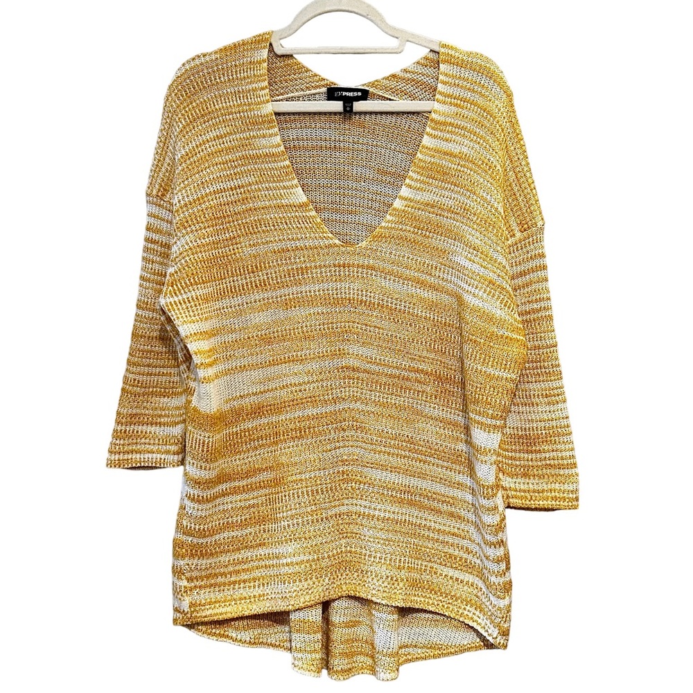 Express oversized 3/4 sleeve sweater Size M